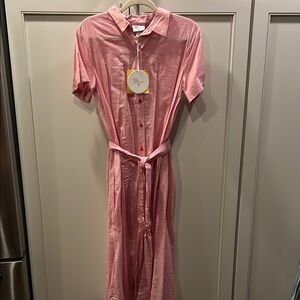 Lisa Marie Fernandez Red/white Striped Dress
